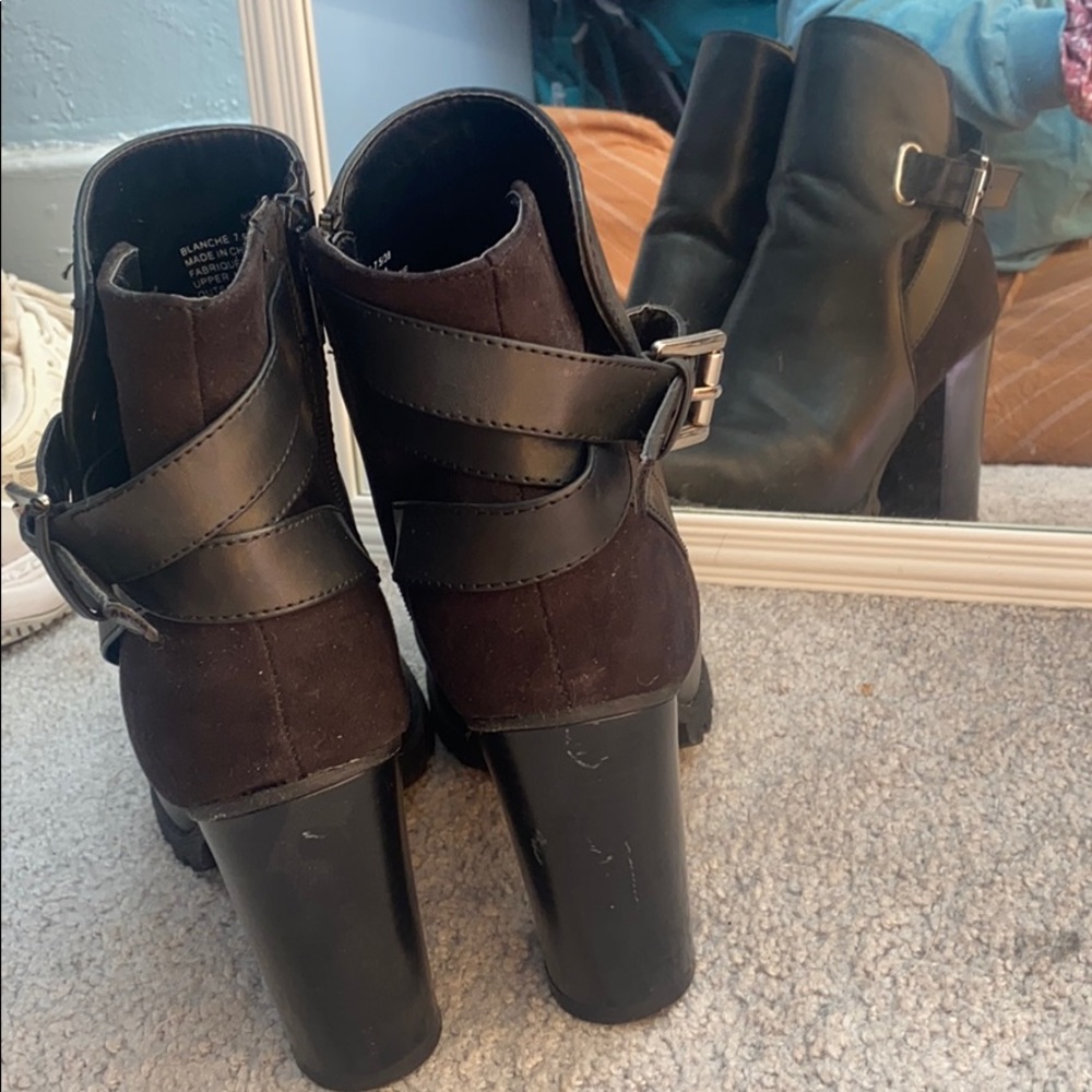 Bell Black Suede Boot